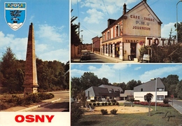 Osny - Colonne - Rue Aristide Briand - Mairie Et Poste - Café-Tabac-P.M.U.-Journaux - Total - Osny