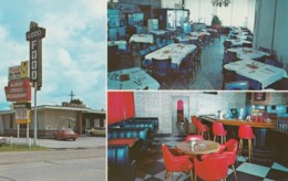 Hattiesburg Mississippi, Speed's Restaurant Interior, Ford Mustang Auto, C1970s Vintage Postcard - Hattiesburg