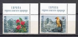 Yugoslavia Republic 1970 Nature Protection, Birds Mi#1406-1407 Mint Never Hinged - Unused Stamps