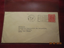 Entier Postal De 1948 Pour Paris - 1903-1954 Rois