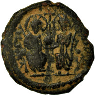 Monnaie, Justin II, Decanummium, 569-570, Antioche, TTB, Bronze, Sear:383 - Byzantinische Münzen