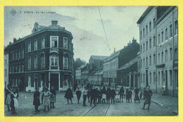 * Dison (Liège - Luik - La Wallonie) * (SBP, Nr 3) La Rue Longue, Belle Animation, Animée, Enfants, Groupe, Tramway, TOP - Dison