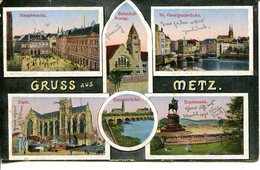006577  Gruss Aus Metz  1916  Mehrbildkarte - Lothringen