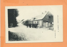 CPA - Acheux  -  Café De La Gare - Acheux En Amienois