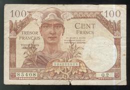 Billet 100 Francs Trésor Français 1947 - 1947 Trésor Français