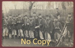 Mont Valérien - Suresnes : Carte Photo Groupe De Soldats Armés En 1911 / Détail Armement - Baïonnettes - Mont Valerien