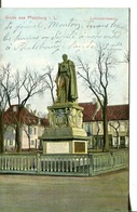 006637  Gruss Aus Pfalzburg I. L. - Lobaudenkmal  1918 - Lothringen