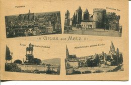 006644  Gruss Aus Metz  Mehrbildkarte - Lothringen