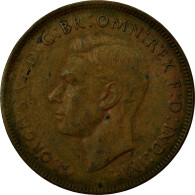 Monnaie, Australie, George VI, Penny, 1943, TB+, Bronze, KM:36 - Penny