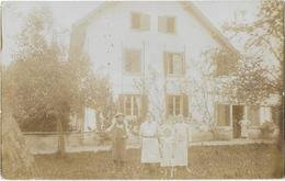 MÖHLIN?: Echt-Foto-AK Mit Posierenden Bewohnern 1910 - Möhlin