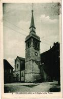 GRANDVILLARS ,EGLISE ET POSTE ,AUTO REF 59162A - Grandvillars