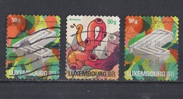 Luxembourg  2013  Lot De 3 Timbres - Gebruikt