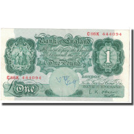 Billet, Grande-Bretagne, 1 Pound, 1950, KM:369c, TTB - 1 Pond