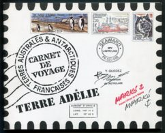 11600 TERRES AUSTRALES Et ANTARCTIQUES FRANCAISES  C308  "Carnet De Voyage"  2001   TTB - Libretti