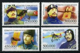 TURKEY 2001 (**) - Mi. 3262-65, Golden Wings - Nuevos