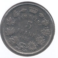 ALBERT I * 5 Frank / 1 Belga 1933 Vlaams Pos.A * Nr 4800 - 5 Francs & 1 Belga