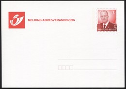 2007 "Bpost" NL  Albert II   ① NL - Avis Changement Adresse