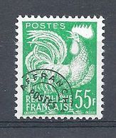 Préo N° 118 - 55F Vert-jaune Coq - Neuf N** Luxe - 1953-1960