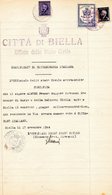 CERTIFICATO DI CITTADINANZA - 17.11.1944 - Fiscale Zegels