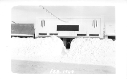 ¤¤   -  CANADA  -  PROVOST  -  Carte-Photo  -  Batiment Sous La Neige En 1948    -  ¤¤ - Sonstige & Ohne Zuordnung