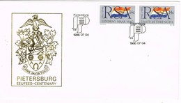 31676. Carta PIETERSBURG (Sout Africa) RSA 1986, 100 Years Pieterburg - Cartas & Documentos