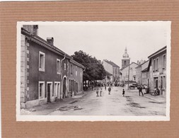 CPSM 88, Vosges, Corcieux, Rue De L'hotel De Ville, Place De La Mairie, Animée - Corcieux