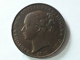 Monnaie 1/13 Of Shilling Jersey Victoria 1861 - Jersey