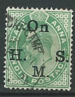 Inde Service  - Yvert N° 40 Oblitéré - Ava27239 - 1902-11 King Edward VII