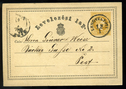 LENGYELTÓTI 1870. Díjjegyes Levlap, Szép Bélyegzéssel  /  Stationery P.card Nice Pmk - Gebruikt