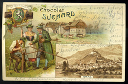 AUSZTRIA Graz Suchard Litho Képeslap 1903  /  Litho Vintage Pic. P.card - Andere & Zonder Classificatie