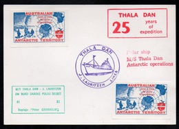 AUSTRALIAN ANTARCIC TERRITORY - THALA DAN / CARTE COMMEMORATIVE (ref LE3295) - Covers & Documents