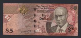 Banconota Bahamas - 5 Dollari 2007 Circolata - Bahamas
