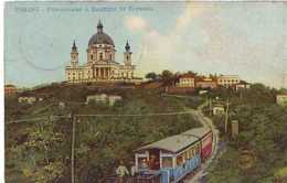 Torino-Funicolare E Basilica Di Superga-1913 - Transportmiddelen