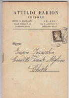 ITALIA 1930 - Libretto Editore BARION - Milano - Topics