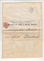 ITALIA 1903 - Catalogo  Libri PERRELLA LUIGI - Thématiques