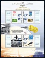 Antigua Bar. 2009, Olympic Games Helsinki Stamps On Stamp, Sheetlet - Zomer 1952: Helsinki