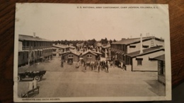 US National Army Cantonment, Camp Jackson, Columbia, SC - Barracks And Bath Houses - Columbia