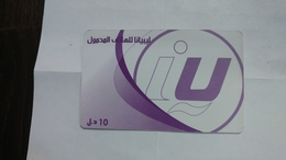 Libya-prepiad Card-(2)-(10units)-(1293517945606)-used Card+1card Prepiad Free - Libya