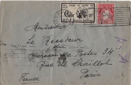 IRLANDE YT N°73 OBLITERE SUR LETTRE POUR LA FRANCE - Lettres & Documents