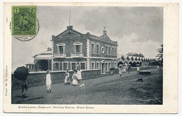 CPA - SIERRA LEONE - Freetown - Railway Station. Water Street - Sierra Leone