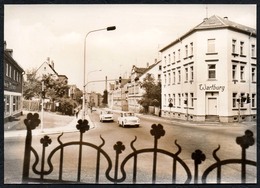 B7296 - Limbach Oberfrohna - Wilhelm Pieck Straße - Auto Fahrzeug Kennzeichen - Deyfarth - Limbach-Oberfrohna