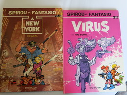 Lot De Deux SPIROU ET FANTASIO - Edition Originale N° 33 Et 39 - VIRUS & S&F à New York - Spirou Et Fantasio