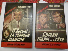 Lot De 4 Revues Editions " Fleuve Noir " ( Espionnage ) - Loten Van Boeken