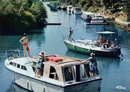 Salleles D'Aude Plaisance Péniche Péniches Canal Du Midi Canton Ginestas - Salleles D'Aude