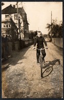C3422 - Mühlau Fabrikstraße 8 - Foto - Kleiner Junge Mit Fahrrad - Wanderer ?? - Hartmannsdorf