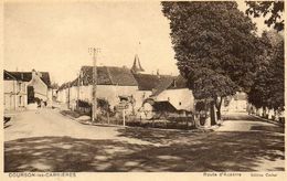 - COURSON Les CARRIERES - Route D'Auxerre  -18808- - Courson-les-Carrières