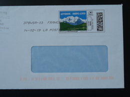 Région Auvergne Rhone Alpes Timbre En Ligne Sur Lettre (e-stamp On Cover) TPP 4311 - Printable Stamps (Montimbrenligne)