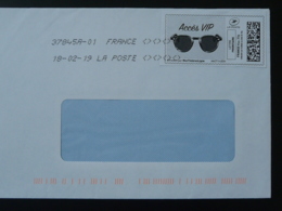 Lunettes Optique Optic Timbre En Ligne Sur Lettre (e-stamp On Cover) TPP 4317 - Printable Stamps (Montimbrenligne)