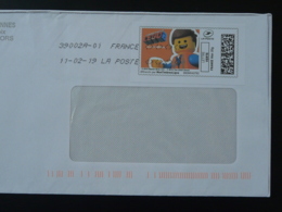 Jeu De Lego Timbre En Ligne Sur Lettre (e-stamp On Cover) TPP 4318 - Printable Stamps (Montimbrenligne)