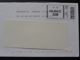 France 2018 Timbre En Ligne Sur Lettre (e-stamp On Cover) TPP 4329 - Printable Stamps (Montimbrenligne)